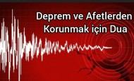 Deprem ve Afetlerden Korunmak için Dua